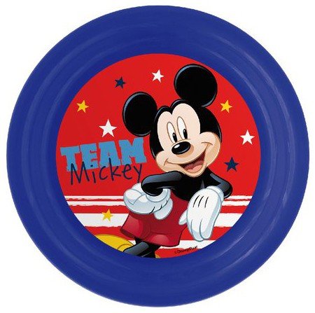 Disney Mickey lapostányér, műanyag 3D 1