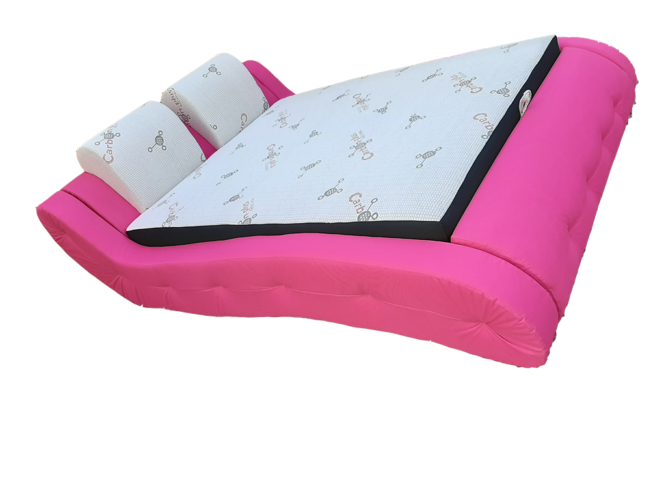 Hell Dream Raft Bed franciaágy Pink 160x200 cm 1