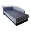 Hell Dream Simple Bed Grey 200x100 cm egyszemélyes ágy, heverő