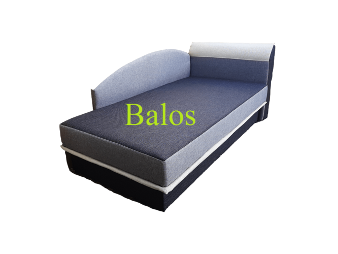 Hell Dream Simple Bed Grey 200x100 cm egyszemélyes ágy, heverő 1