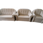 ülőgarnitúra beige bőr