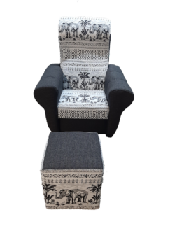 Hell Dream Elefántos TV Fotel ajándék lábtartó puffal