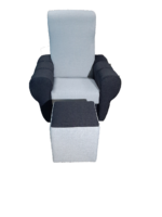 Hell Dream Light Grey TV Fotel ajándék lábtartó puffal