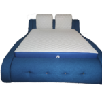 Hell Dream Raft Bed Silver Life and Blue franciaágy