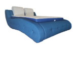 Hell Dream Raft Bed Silver Life and Blue franciaágy - Image 7