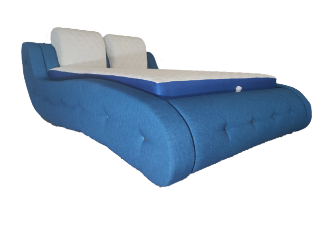 Hell Dream Raft Bed Silver Life and Blue franciaágy 6