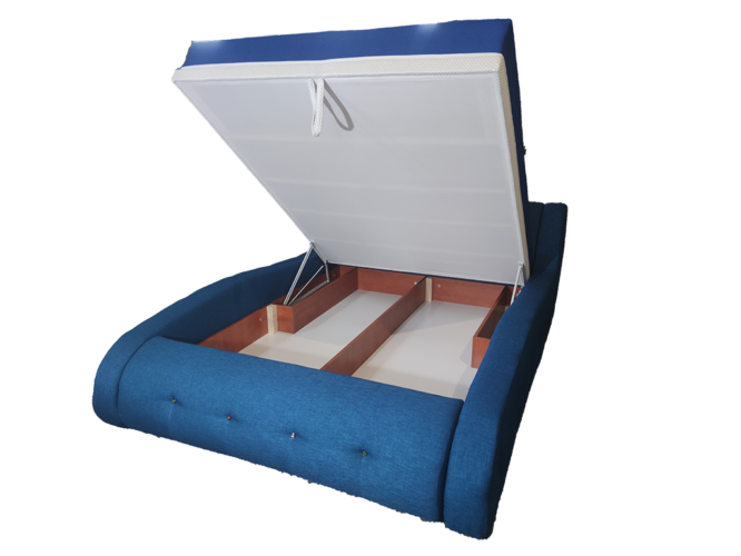 Hell Dream Raft Bed Silver Life and Blue franciaágy 2
