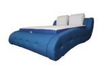 Hell Dream Raft Bed Silver Life and Blue franciaágy - Image 4