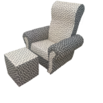 Mancsos Tv fotel ajándék lábtartó puffal