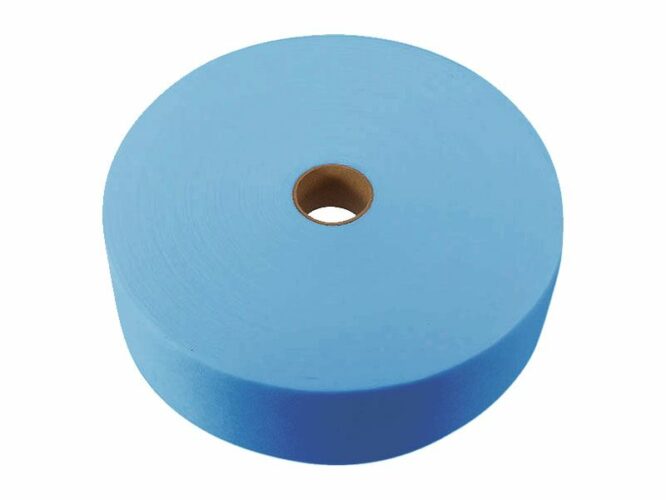 PP nem szőtt textília kék 25g/m2-es 175 mm széles 2000m-es tekercs 3