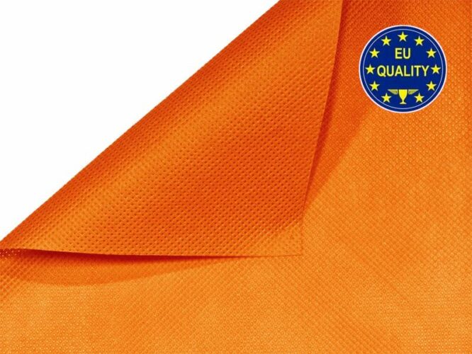 PP nem szőtt textília narancssárga 80g/m2 - 1 m 1