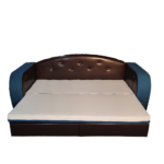 Gabcsó kék kanapé ágyazható