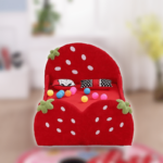 Gyerekágy eper motívumokkal