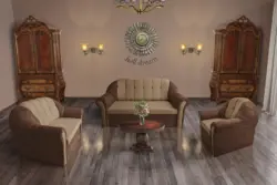 Alíz 3-2-1 ülőgarnitúra fantasztikus cappuccino és csoki barna