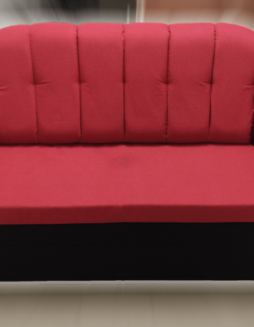 fekete és meggybordó színekben káprázó exkluzív 3-2-1 ülőgarnitúra