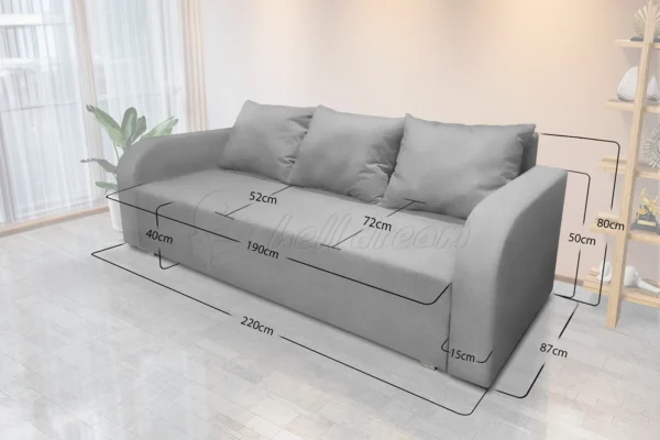 Ágyazható kanapé 190 cm