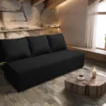 Hanna kanapé fekete szövet