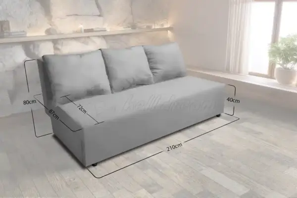 Hanna kanapé méretei 210cm