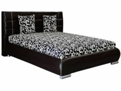 Ledex franciaágy led világítással és párnával