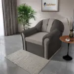 Alíz 1-es fotel kvarcszürke és szamárszürke