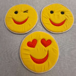 emoji sárga ülőpárnák