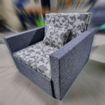 verna fotelágy fekete hátteres