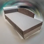 Gabcsó 200x100 cm egyszemélyes ágy - capuccino