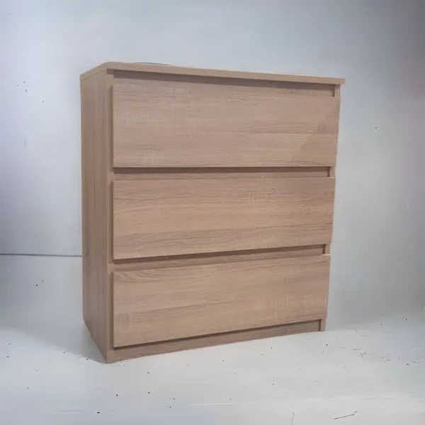 Erika komód 3 fiókos izgalmas sonoma és lancelot tölgy színekben