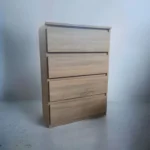 ERIKA komód 4 fiókos izgalmas sonoma és lancelot tölgy színekben