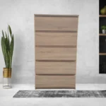ERIKA komód 5 fiókos izgalmas sonoma és lancelot tölgy színekben