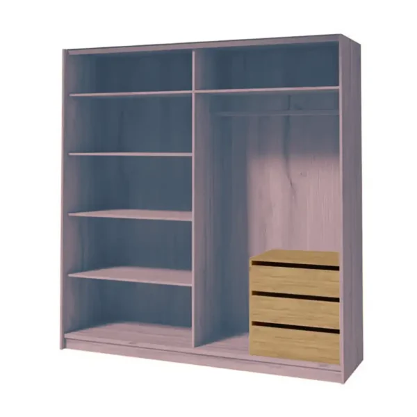 Grandosan tölgy konténer adanev elmés 3 fiókos