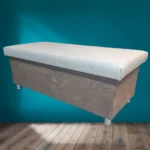 Alíz tárolós puff cappuccino és csokibarna