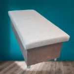 Alíz tárolós puff cappuccino és csokibarna