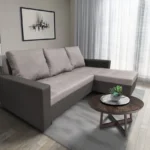 Fáraó kvarcszürke - szamárszürke kanapé l alakú