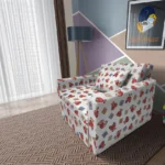 Brumi kinyitható gyerek fotelágy Teddy macis mintával