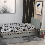 Virág hagyományos heverő óezüst szövet és Aroba virágos minta