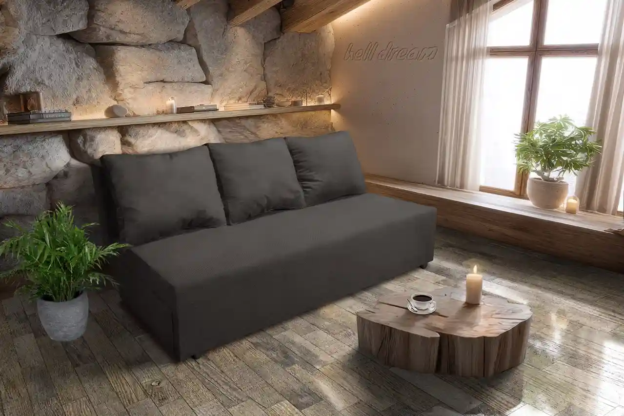 Hanna kanapé kvarcszürke szövet