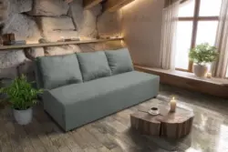 Hanna kanapé óezüst szövet