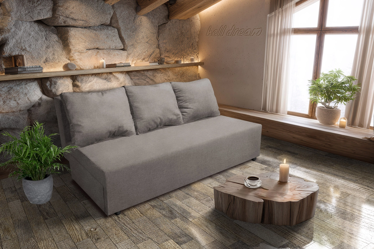 Hanna kanapé szamárszürke szövet