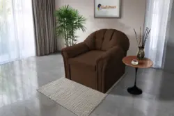 Alíz 1-es fotel sötét mahagóni