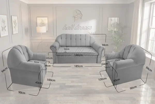 Alíz 3-1-1 ülőgarnitúra sötét mahagóni szenzációs színben - image 2