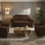 Alíz 3-1-1 ülőgarnitúra sötét mahagóni