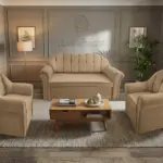 Alíz 3-1-1 ülőgarnitúra világos fahéj