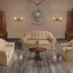 Alíz 3-2-1 ülőgarnitúra világos fahéj