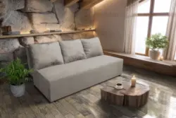 Hanna kanapé ezüst serlegszürke szövet