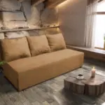 Hanna kanapé okker szövet