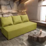 Hanna kanapé őszi levélzöld szövet