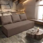 Hanna kanapé pasztell taupe szövet