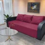 Joli ágyneműtartós ágyazható kanapé bőr kar szeder szövet