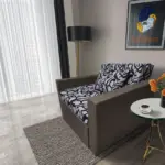 Tosca ágyneműtartós fotelágy mély földszürke szövet